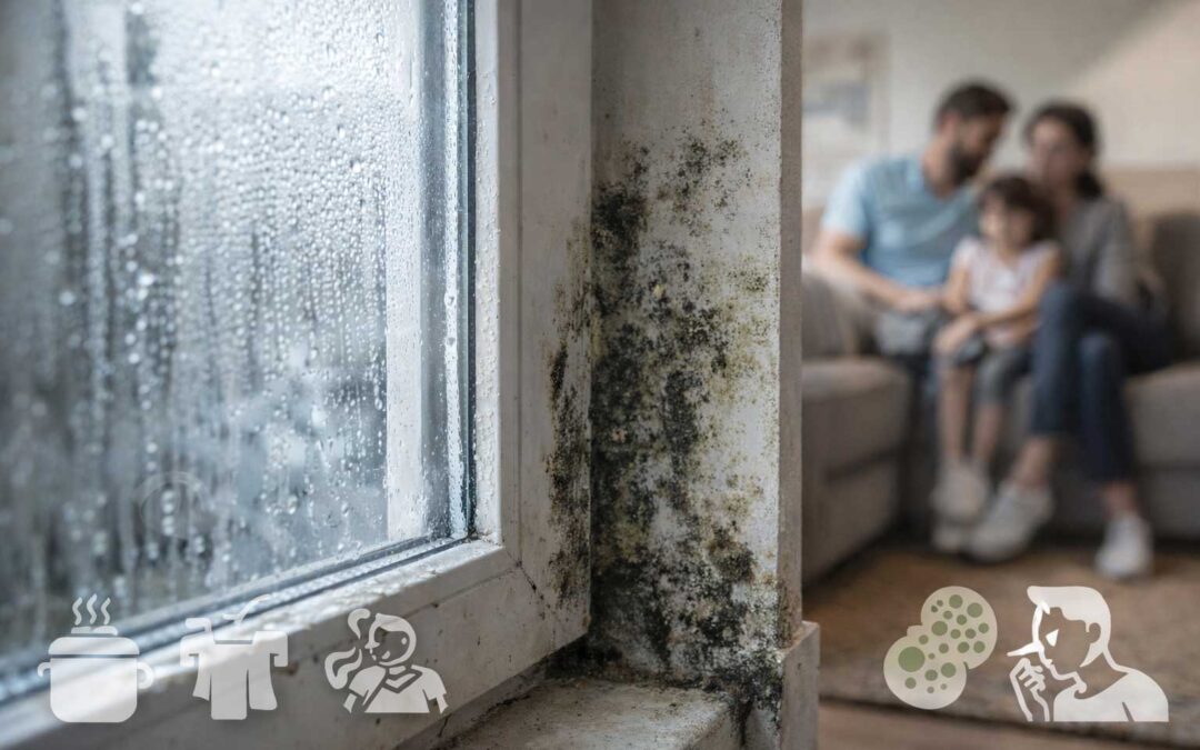Kondensation, Kondenswasser und feuchte Wände – Ursachen richtig erkennen und nachhaltig sanieren
